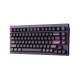 Wireless Mechanical Keyboard Keychron Q1 MAX Gateron Jupiter Brown Switch - Purple