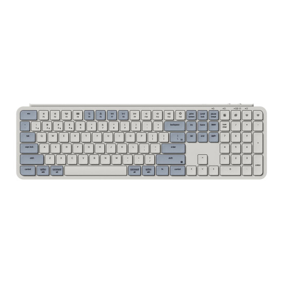 Wireless keyboard Keychron B6 Pro Ultra-Slim - Retro Blue