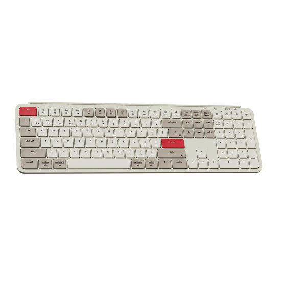 Wireless keyboard Keychron B6 Pro Ultra-Slim - Retro Red