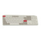 Wireless keyboard Keychron B6 Pro Ultra-Slim - Retro Red