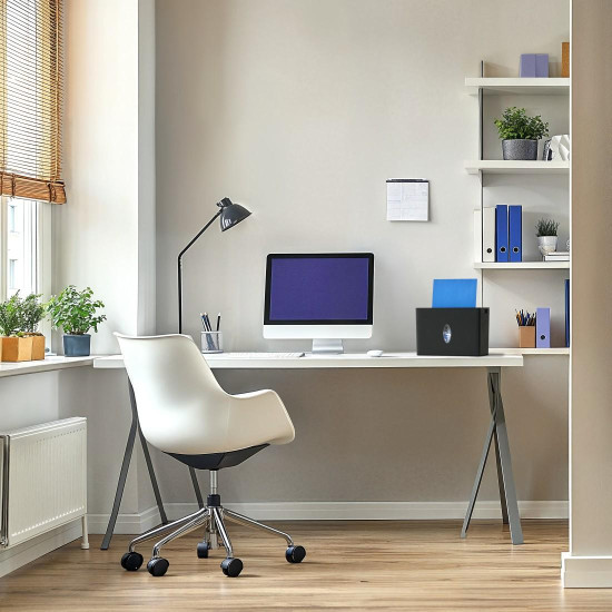 Hama “Safe X40-B” Document Shredder, Shredder with Security Level P4 T4 E3