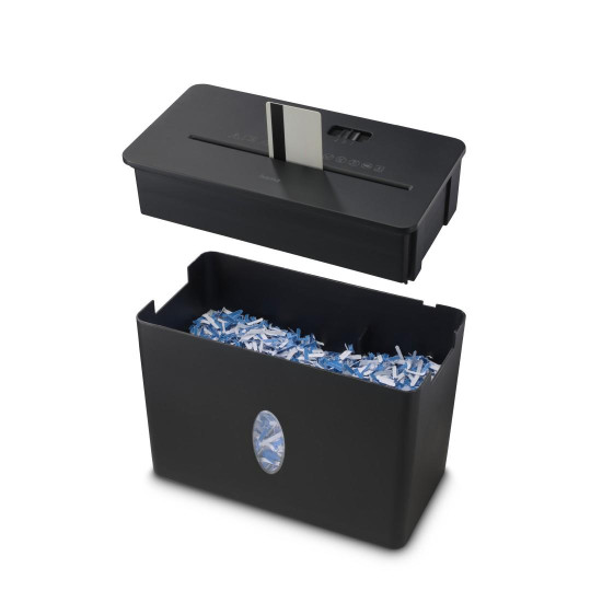 Hama “Safe X40-B” Document Shredder, Shredder with Security Level P4 T4 E3