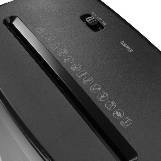 Hama “Safe X50” Document Shredder, Shredder with Security Level P4 T4 E3