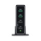 Hama 4-Port Charging Stn, Fast Charger, 2x USB-C, 2x USB-A, PD, 60 W, blk