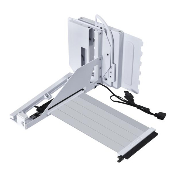 Lian LI Vertical GPU Mounting Kit - 4 Slots Vertical GPU Kit v3 - White