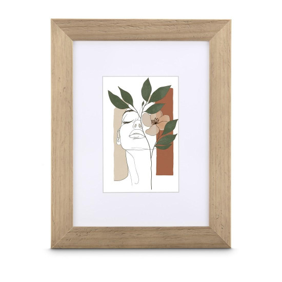Hama “Albero” Wooden Frame, taupe, 20 x 30 cm