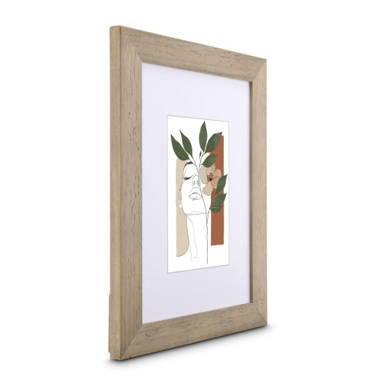 Hama “Albero” Wooden Frame, taupe, 20 x 30 cm