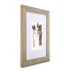 Hama “Albero” Wooden Frame, taupe, 20 x 30 cm