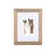 Hama “Albero” Wooden Frame, taupe, 20 x 30 cm
