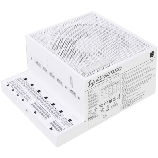 Power Supply Lian Li EDGE EG0850 White 850W 80+ Platinum PCIe 5.1, ATX 3.1