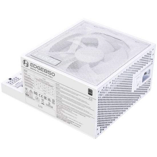 Power Supply Lian Li EDGE EG0850 White 850W 80+ Platinum PCIe 5.1, ATX 3.1