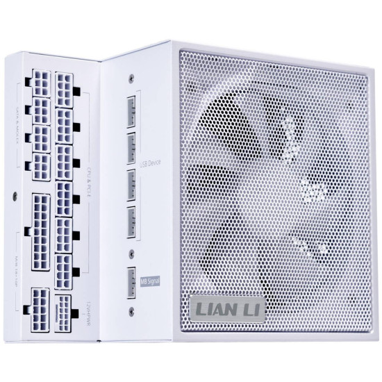 Power Supply Lian Li EDGE EG0850 White 850W 80+ Platinum PCIe 5.1, ATX 3.1