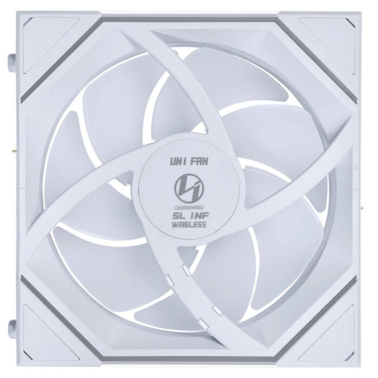 3Pack Fans Lian Li UNI FAN SL-INF Wireless ARGB PWM- 120 mm White + Controller