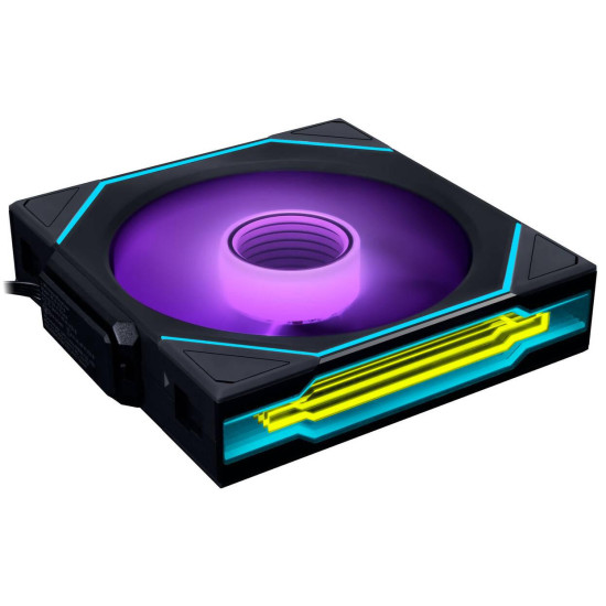 3Pack Fans Lian Li UNI FAN SL-INF Wireless ARGB PWM- 120 mm Black + Controller