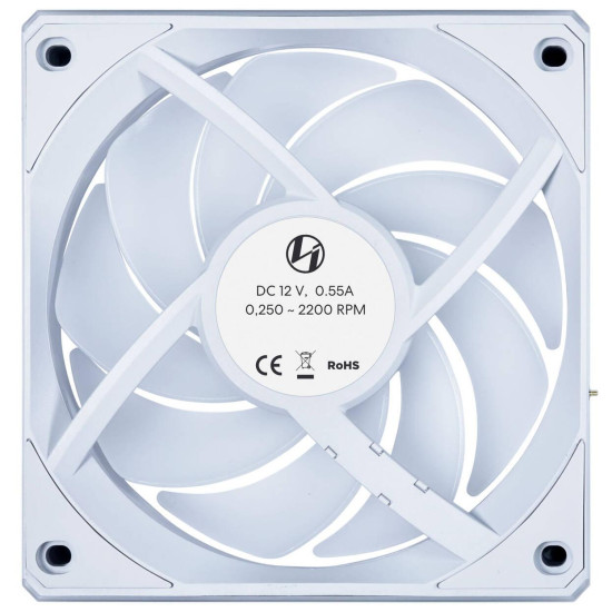 Fan Lian Li UNI FAN CL Wireless ARGB PWM - 120 mm White