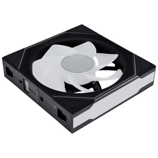 3Pack Fans Lian Li UNI FAN SL-INF Wireless ARGB PWM Reverse - 120 mm Black + Controller