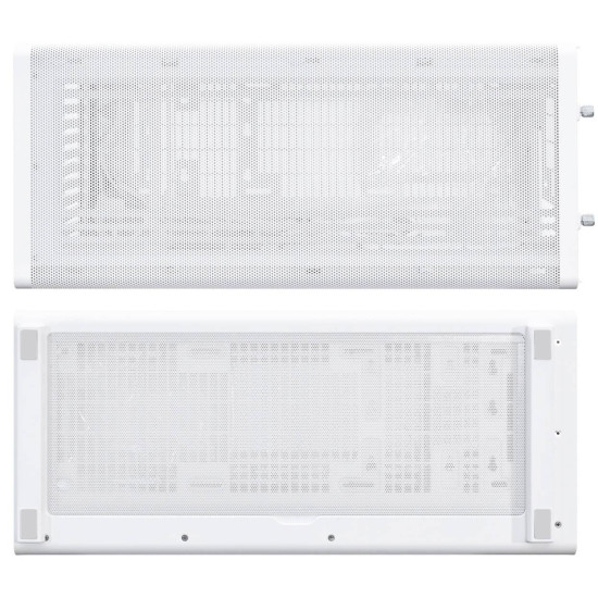 Case Lian Li DAN A3-mATX Wood Edition White, Tempered Glass, Micro Tower