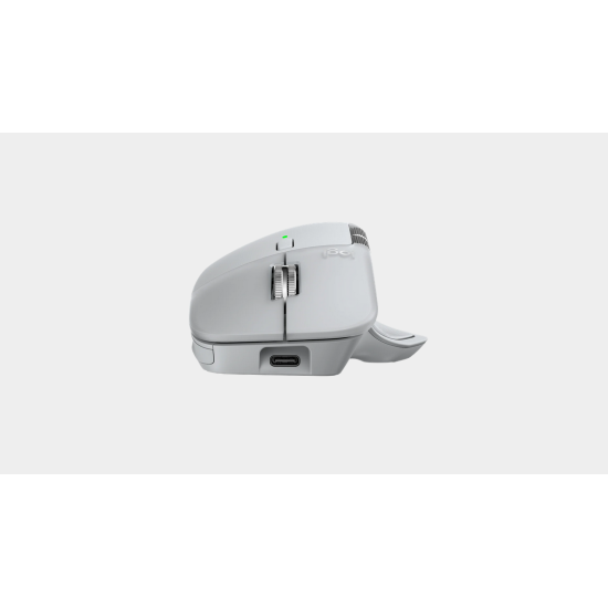 LOGITECH MX MASTER 4 Pale Gray wireless mouse