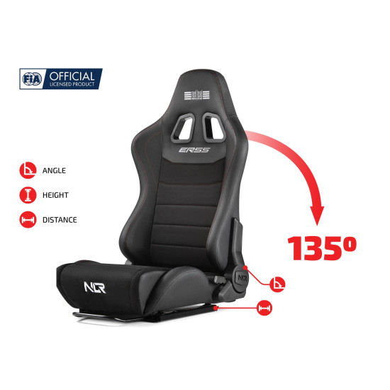 Спортна седалка за симулатор Next Level Racing ERS5 Elite Reclining Seat