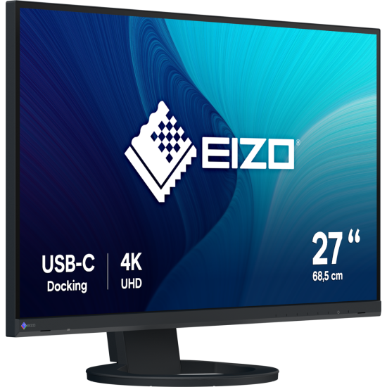 Монитор EIZO ColorEdge EV2740S-BK ,27'', 3140x2160,IPS, black, USB-C,DP, HDMI,4xUSB-A