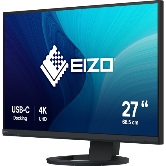 Монитор EIZO ColorEdge EV2740S-BK ,27'', 3140x2160,IPS, black, USB-C,DP, HDMI,4xUSB-A