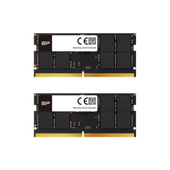 Memory Silicon Power 32GB (2x16GB) SODIMM DDR5 4800MHz CL40 SP032GBSVU480F22