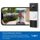 TP LINK smart video doorbell Tapo D210, 2K QHD (2560×1440), 160° viewing angle, microSD up to 512 GB, 2.4Ghz, AI-recognition