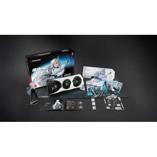 Graphic card PowerColor Radeon RX 9070 XT HELLHOUND OC REVA EDITION 16GB GDDR6