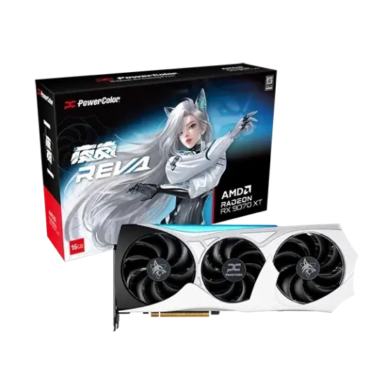 Graphic card PowerColor Radeon RX 9070 XT HELLHOUND OC REVA EDITION 16GB GDDR6