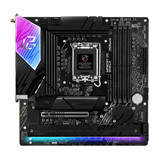 ASROCK B860 4xDDR5  4xSATA3  RAID HDMI DP            4xM2 GLAN        1xPCIEx16                WiFi