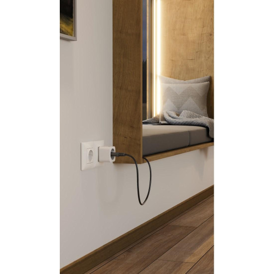 HAMA Смарт мини контакт, Wi-Fi, Гласов контрол, 3680 W