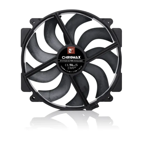 Fan Noctua NF-A14x25r G2 PWM chromax.black, 140mm