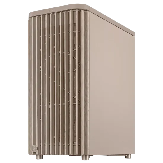 Кутия ASUS ProArt PA401 Wood Edition Beige - Mesh Panel