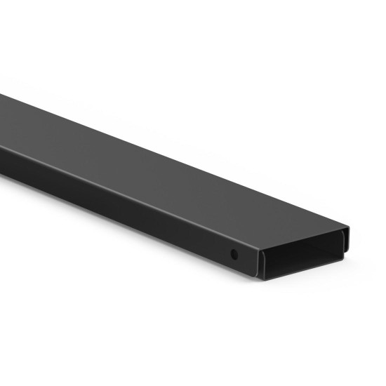 Hama Metal Cable Duct, Magnetic, 90 x 5.6 x 1.6 cm, black