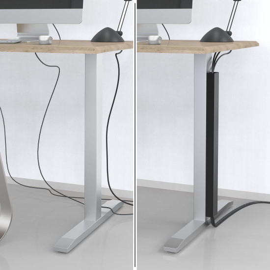 Hama Metal Cable Duct, Magnetic, 55 x 5 x 3.2 cm, black