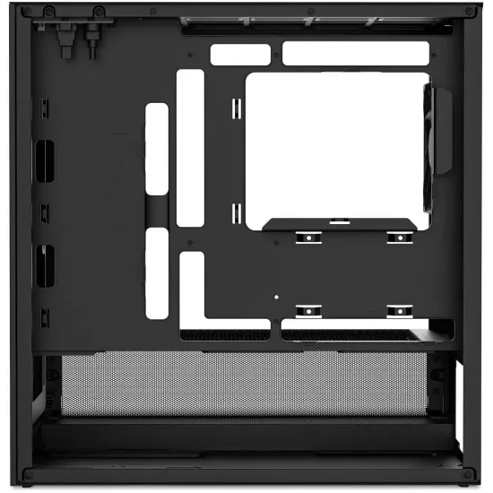 Кутия NZXT H3 Flow 2025 Micro-ATX Tower - Black