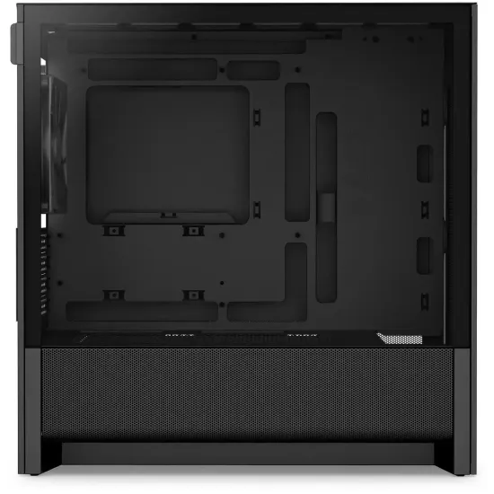 Кутия NZXT H3 Flow 2025 Micro-ATX Tower - Black