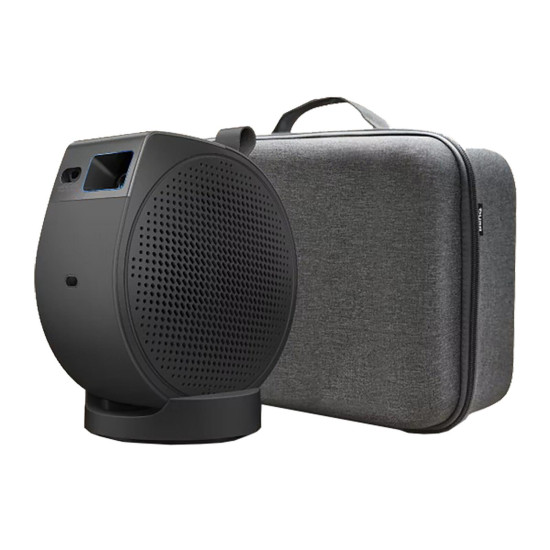 Портативен проектор BenQ GV50P BLACK, 550 lm, 1080p, Laser, REC 709, TR1.2, HDMI2.0, USB-C (USB DP/PD), Google TV, 16W (2.1CH) treVolo BT Spk, battery