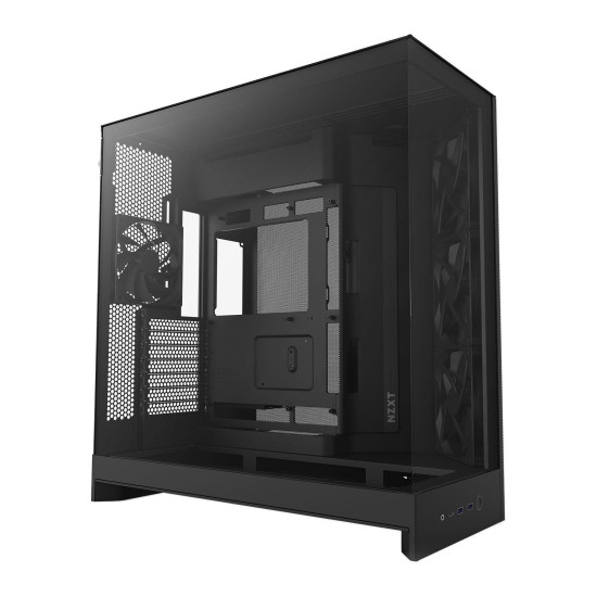 Case NZXT H9 Flow Dual-Chamber - Matte Black