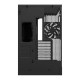 Case NZXT H9 Flow Dual-Chamber - Matte Black