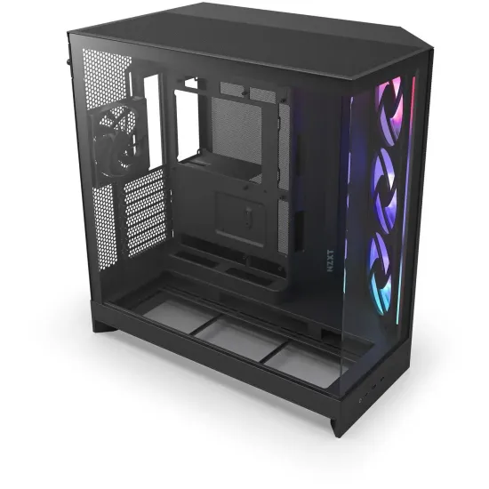 Кутия NZXT H9 Flow RGB Dual-Chamber - Black