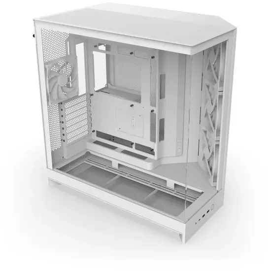 Кутия NZXT H9 Flow Dual-Chamber - White