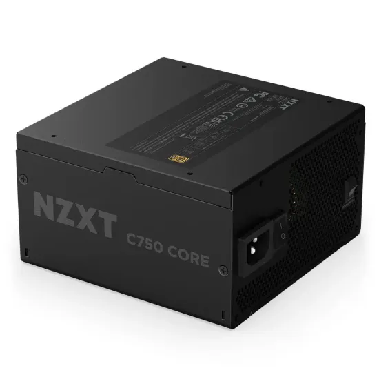 Power Supply NZXT C750 Core 750W 80+ Gold ATX 3.1 PCIe 5.1 - Fully Modular