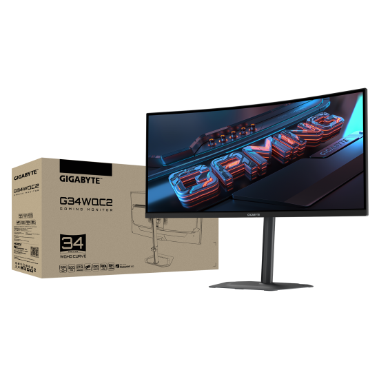 Gaming Monitor Gigabyte G34WQC2 - 34