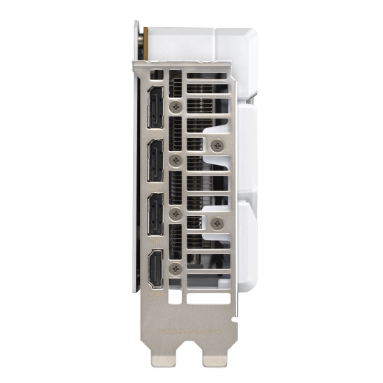 Видео карта ASUS DUAL RTX 5060 White Edition OC 8GB GDDR7