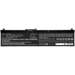 Laptop Battery for DELL Precision 7330, 7530, 7540, 7730  0RY3F9   11,4V 8000mAh CAMERON SINO