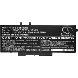 Батерия  за лаптоп DELL Latitude 14 5410, Latitude 15 5511 3HWPP 15.2V 4150mAh CAMERON SINO