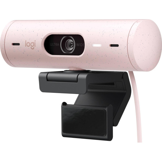 Logitech BRIO 500 Rose Full HD Webcam, mic, USB