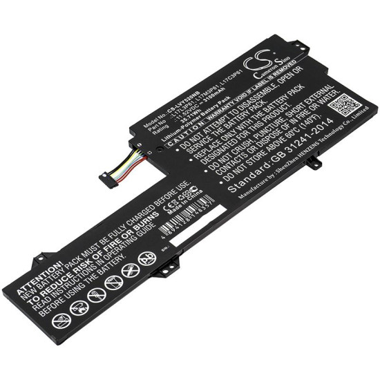 Laptop Battery for LENOVO IdeaPad 320S-13IKB, V530s, Yoga 520 12, L17C3P61 LiPo 11.52V 3100 mAh CAMERON SINO