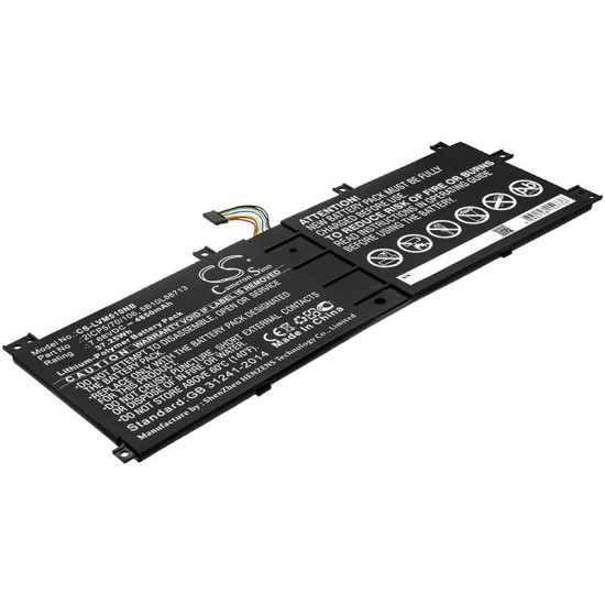 Laptop Battery for  LENOVO IdeaPad MIIX 510 12ISK, Miix 520-12IKB, LH5B10L67278 LiPo  7.68V 4850mAh CAMERON SINO